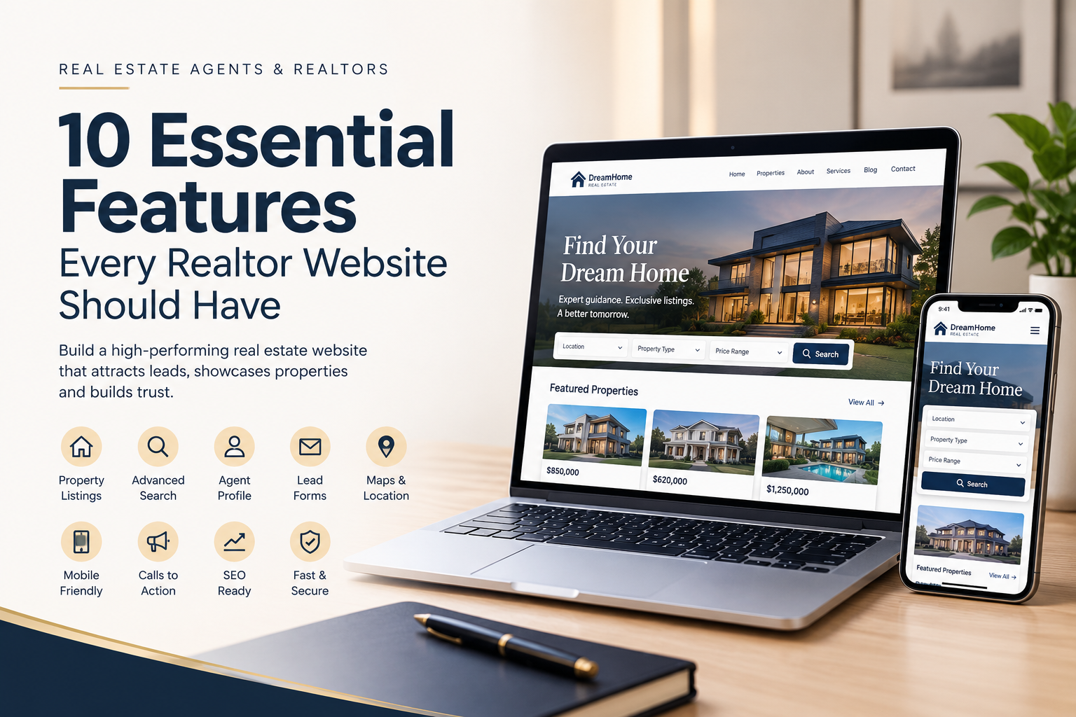 10 Essential Features Every Realtor Website Should Have